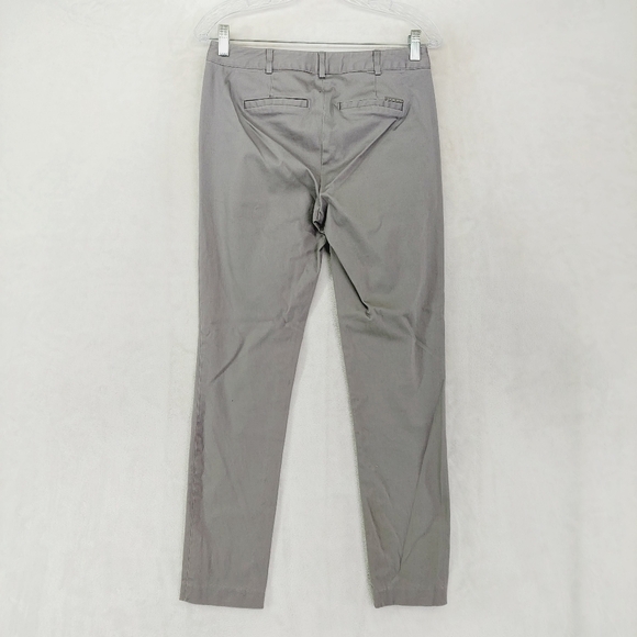 Michael Kors Gray Mid Rise Straight Leg Trouser Pants 1259 - Picture 4 of 9